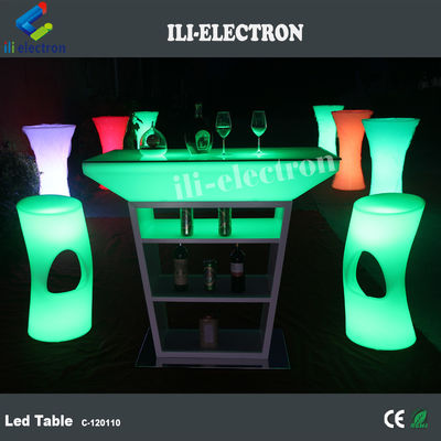 Plastik LED Parlak Mobilya, Parlak Bar Masası