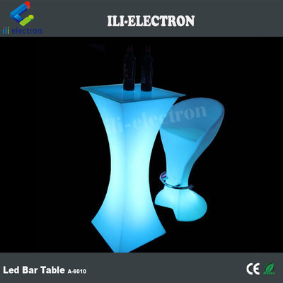 Düğün yanıp sönen LED masası, resepsiyon masası, LED aydınlatılmış masa