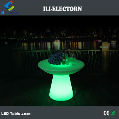 Modern uzaktan kumanda PE plastik LED ışık masası