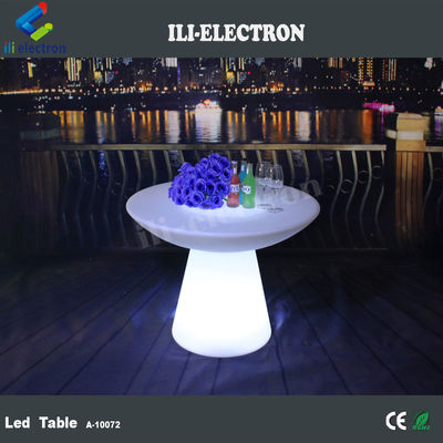 Modern uzaktan kumanda PE plastik LED ışık masası