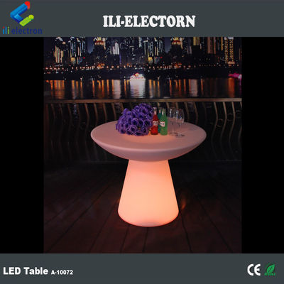 Modern uzaktan kumanda PE plastik LED ışık masası