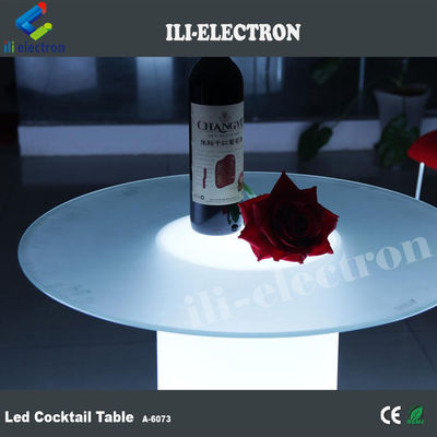 Led cam bar masası parti kokteyl masası