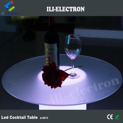 Led cam bar masası parti kokteyl masası