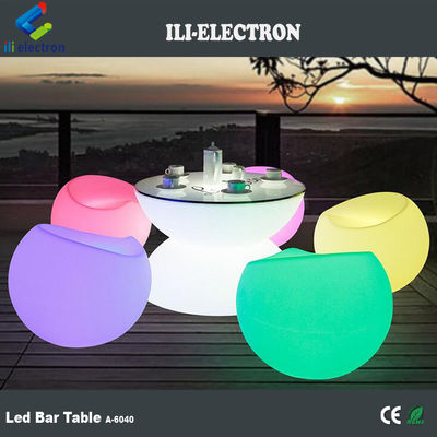 aydınlatılmış led mobilya / led parlak masa / led bar masaları