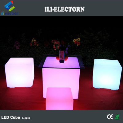 Renk değiştiren plastik led bahçe mobilyaları