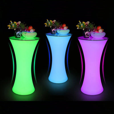 Ticari olarak kullanılan plastik led etkinlik mobilyaları