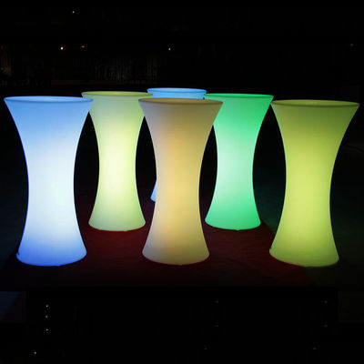 Ticari olarak kullanılan plastik led kokteyl masası