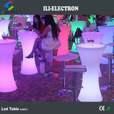 Ticari olarak kullanılan plastik led bar masaları