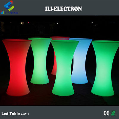Ticari olarak kullanılan plastik led bar masaları