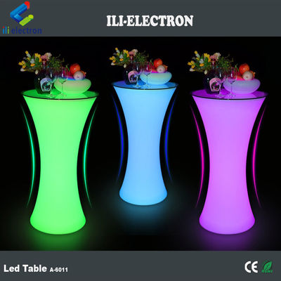 Ticari olarak kullanılan plastik led bar masaları
