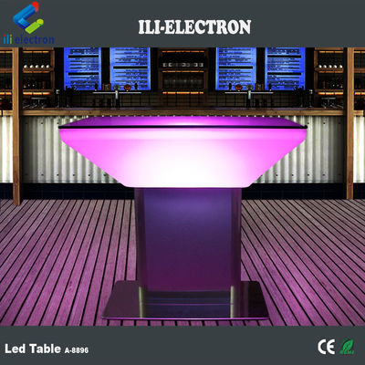 Şarj edilebilir plastik led bar masası