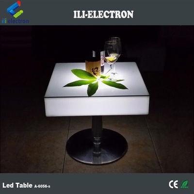 Ticari olarak kullanılan PE plastik LED ışıltılı masa