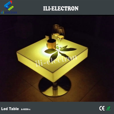 Ticari olarak kullanılan PE plastik LED ışıltılı masa