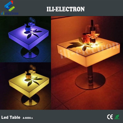Ticari olarak kullanılan PE plastik LED ışıltılı masa
