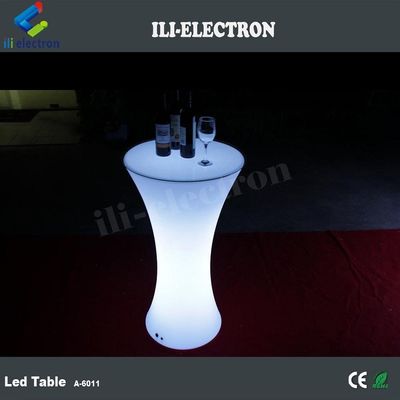 Plastik Bar Mobilya Led Kokteyl Masası 50000 saat Pil ömrü
