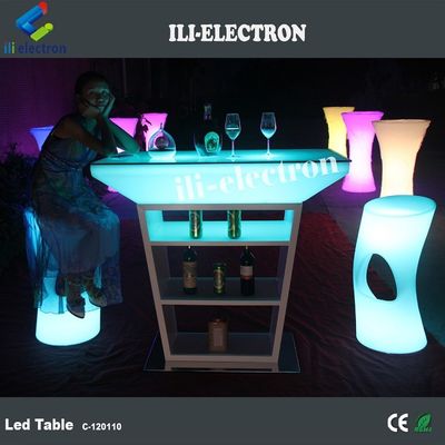 Renk Değişen RGB Işıklandırılmış Parlak Masa 80000 saatlik Pil Süresi