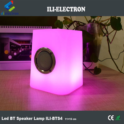 3D stereo plastik LED ışık hoparlörler kablosuz uzaktan kumanda