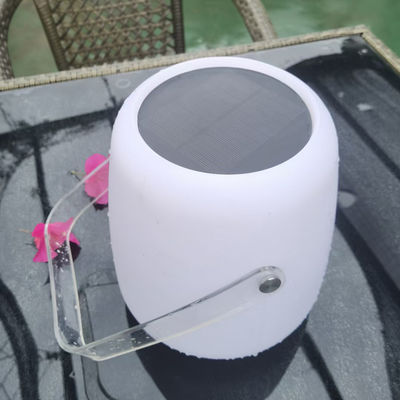 Güneş Portable LED lamba fener 5000K IP65 Suya dayanıklı uzaktan kumanda
