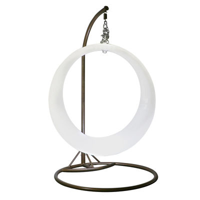 Etkinlik Dekoru Parlak Plastik Led Patio Swing Light Dış Mobilya