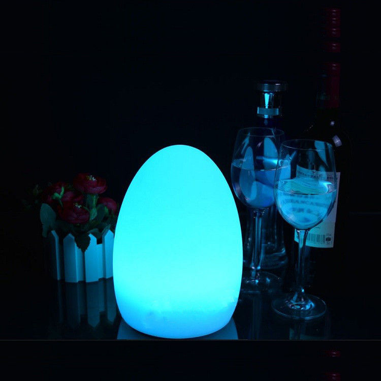 Plastik LED Yumurta Lampası Uzaktan Kumanda IP65 Tatil Dekorasyonu için Su geçirmez