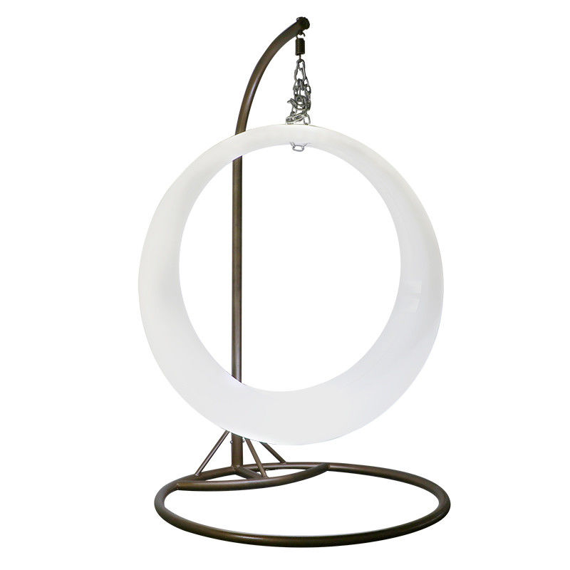 Etkinlik Dekoru Parlak Plastik Led Patio Swing Light Dış Mobilya