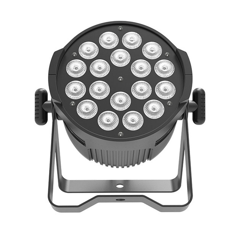 LED18 10W Hareketli Baş LED Sahne Işıkları Düğün Etkinlikleri İçin Renkli Su geçirmez